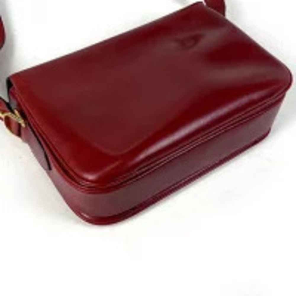 Celine red bag crossbody leather shoulder Red